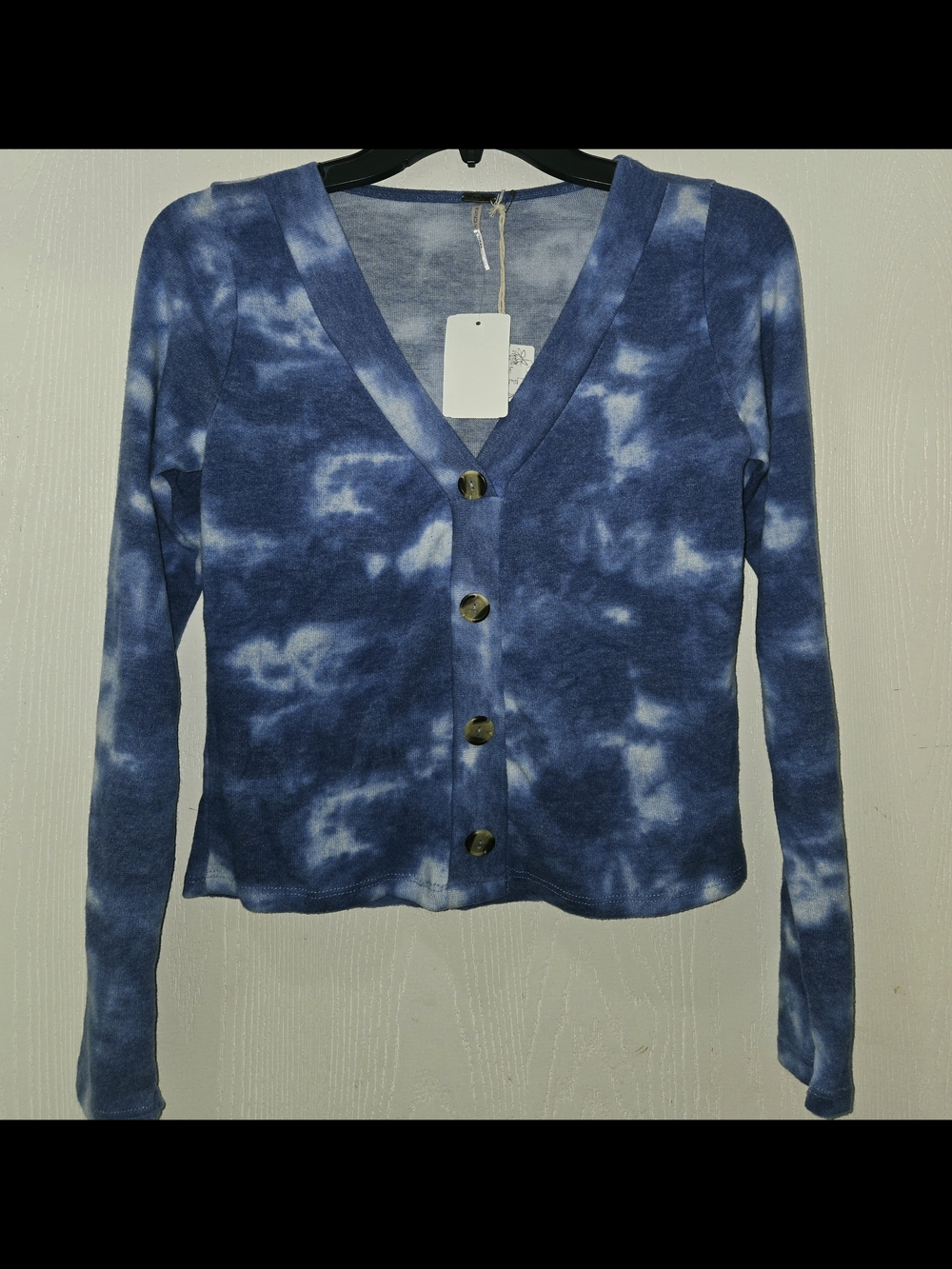 Poof!  V-Neck Pull-Over Sweater